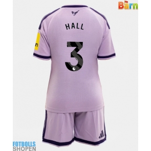Billiga Newcastle United Lewis Hall #3 Tredjeställ Barn 2026-27 Kortärmad (+ Korta byxor)